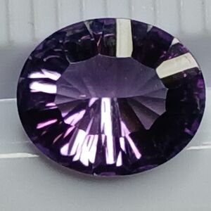 Elegant Purple Amethyst Gemstone 12x10mm